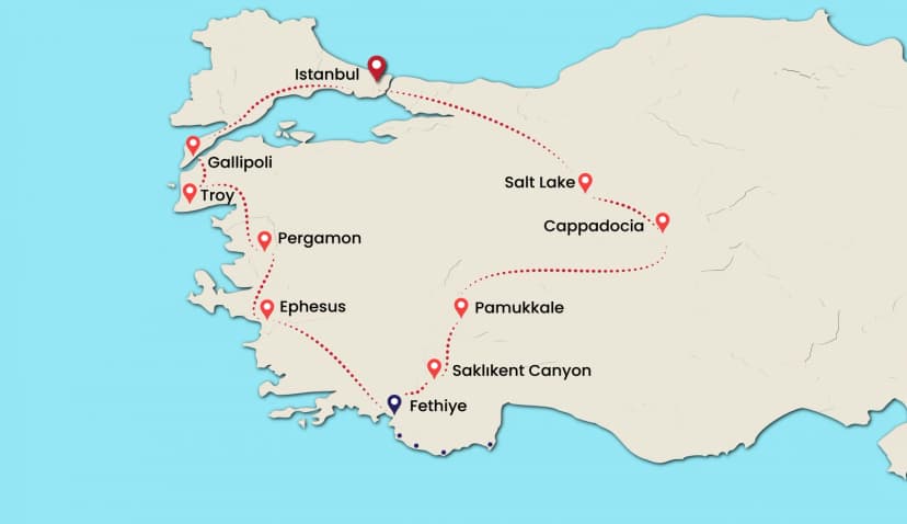 Turkish Bus Routes Bus And Sail