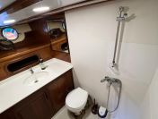 Private bathroom in each cabin